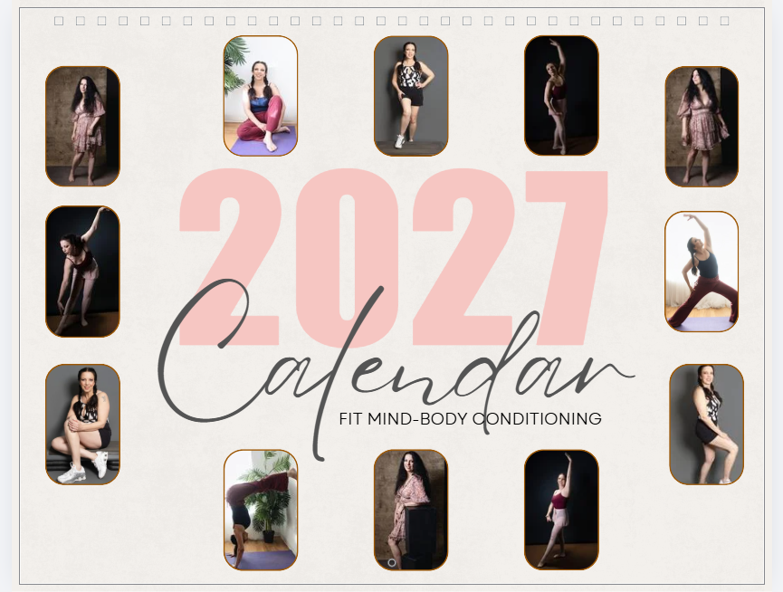 2027 Fitness Wall Calendar